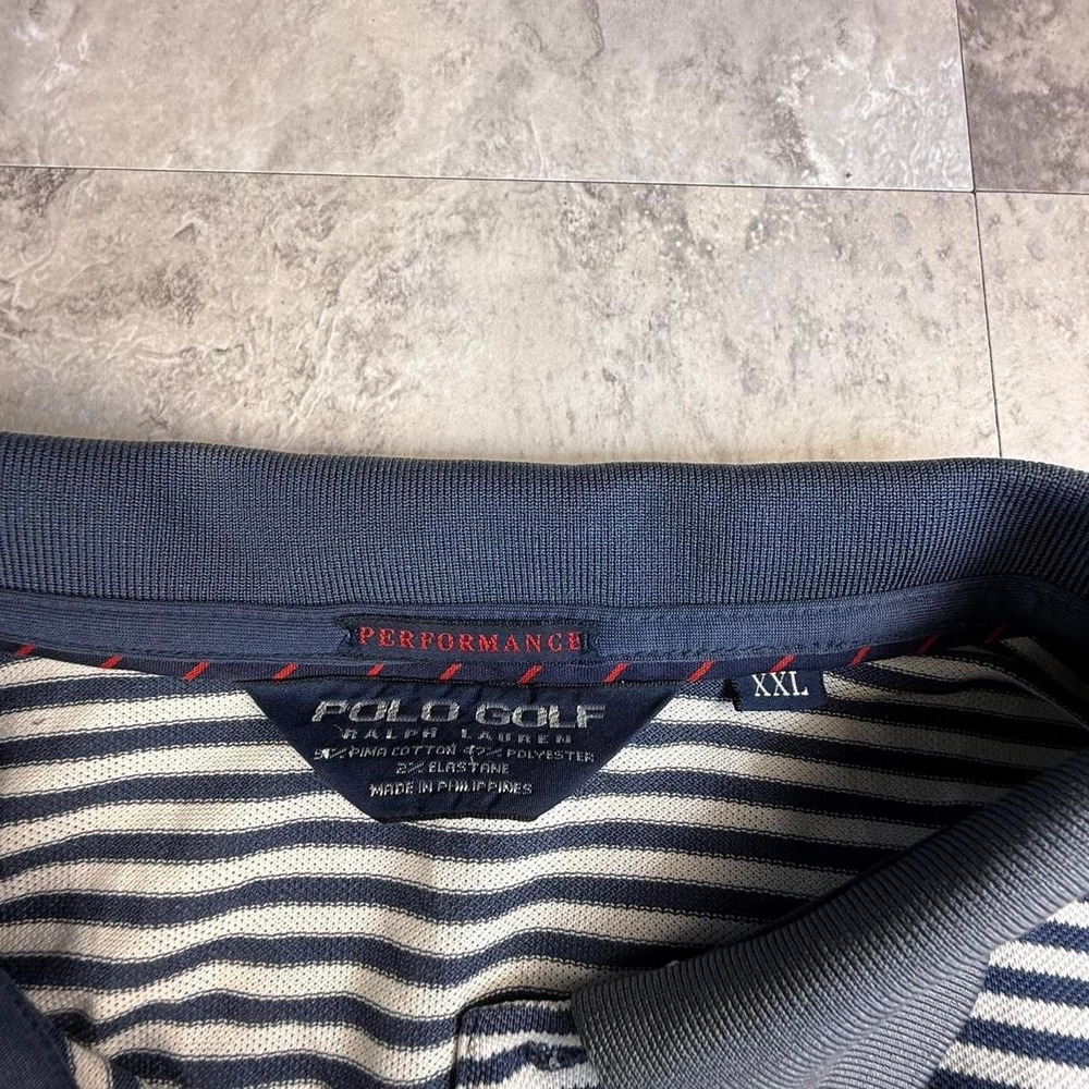 Striped Polo Ralph Lauren golf shirt size 2xl - Picture 4 of 8